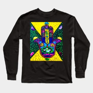 Talk to the Hamsa Long Sleeve T-Shirt